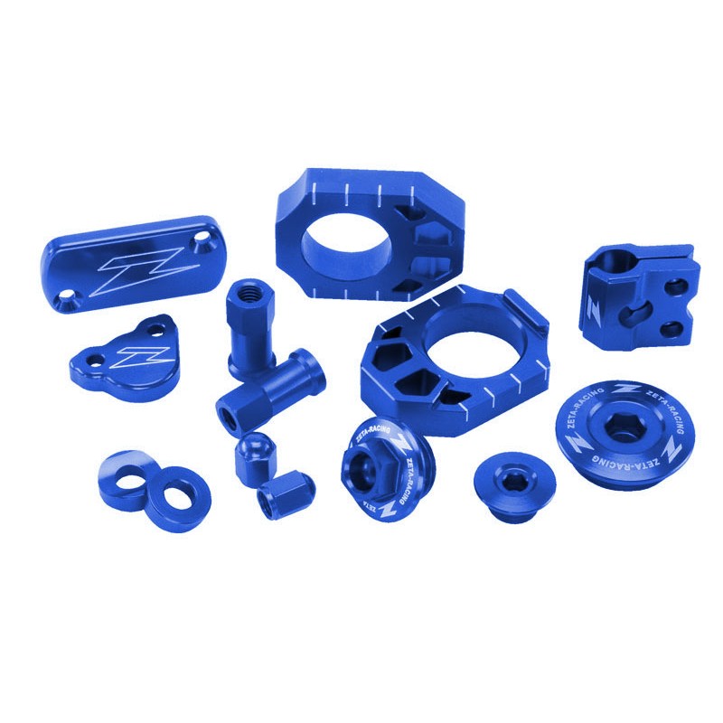 KIT PIECES ANODISÉ COMPLET BLEU HUSQVARNA