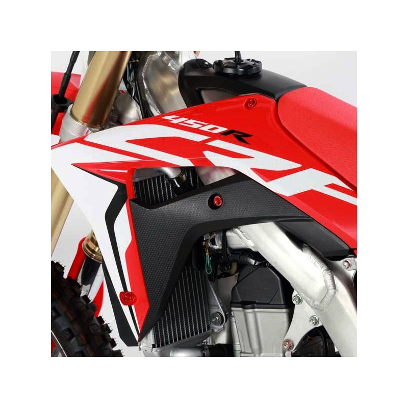 KIT VIS ALU COMPLET ROUGE HONDA