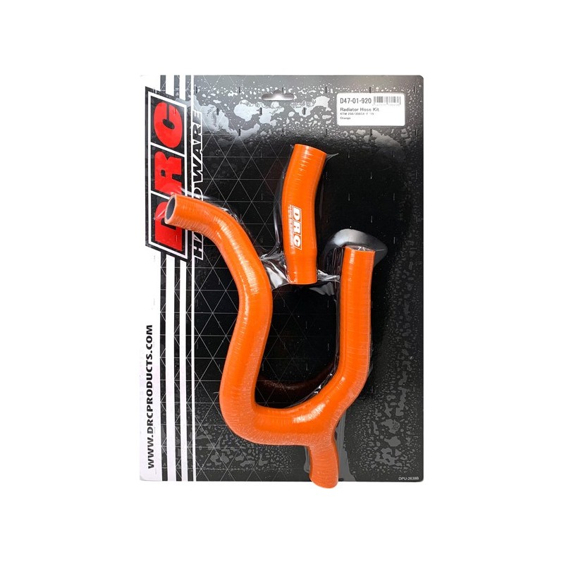 KIT DURITES RADIATEUR ORANGE 250/350 SXF