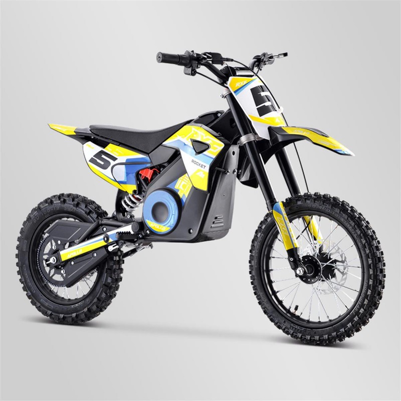 DIRT BIKE ENFANT APOLLO RXF ROCKET 1300W 2021 JAUNE