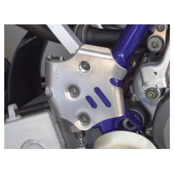 Protections / renforts de cadre en alu Works Connection pour Yamaha YZ 125 / 250 2003 - 2004