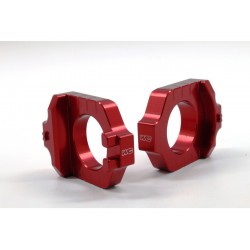 Entretoises Tension de Chaine Honda 250/450 CRF 2009 - 2025 Rouge Works Connection