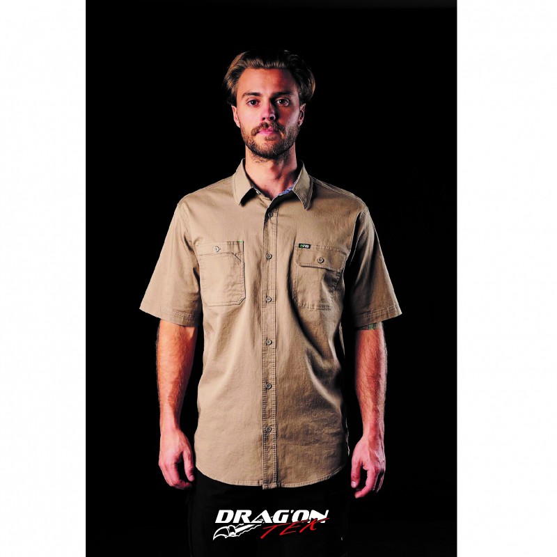 chemise beige FXD Drag'on tek