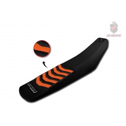 SX-SXF 2023 - 2024 KTM Housse de Selle JN Seat Noir / Grip Orange