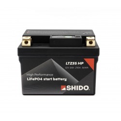 Batterie Lithium Shido Moto-Cross